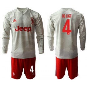 Juventus DE LIGT 4 Kind Uit Tenue 2019-20 L/S